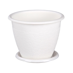 Кашпо  Розалия  0,8л. с под.(уп.-25) М1521